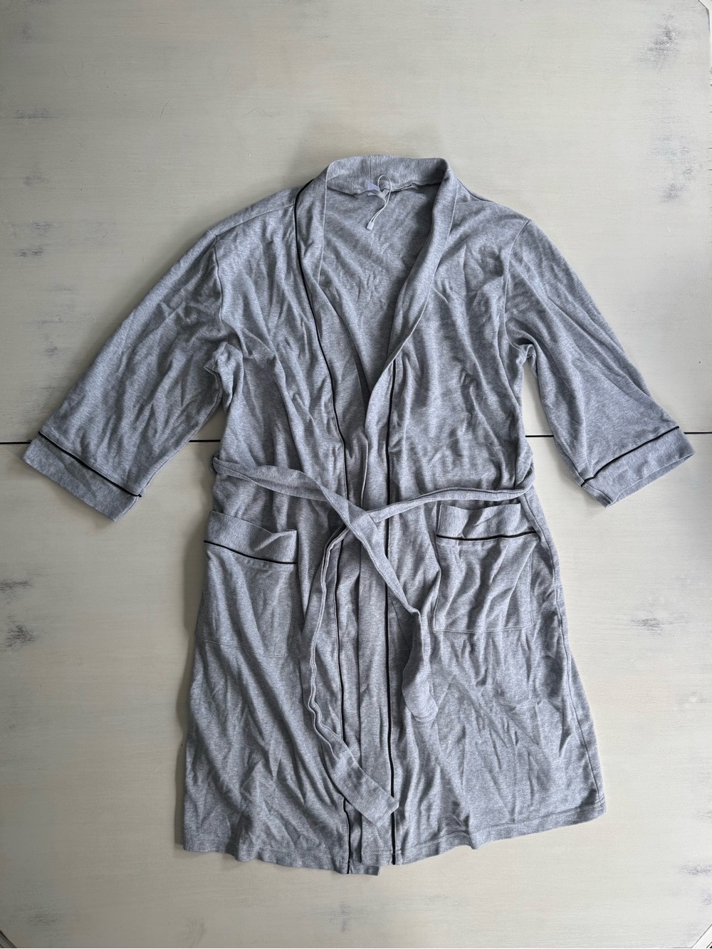 Gray Lightweight Robe